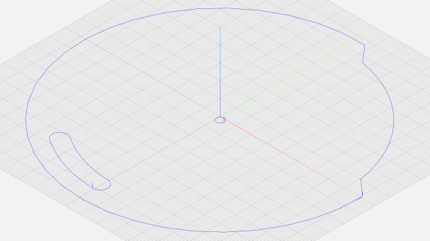 Tek CC - middle deck outline