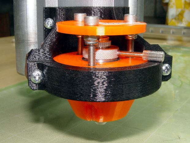 Drag Knife - lock screw - side