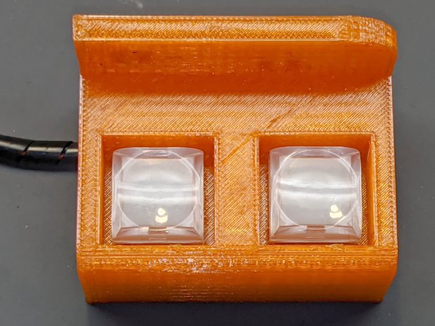 CNC 3018-Pro - Run Hold Switches - top unlit