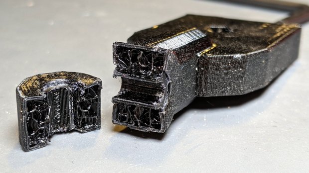 Photo Lamp Mount - fractured