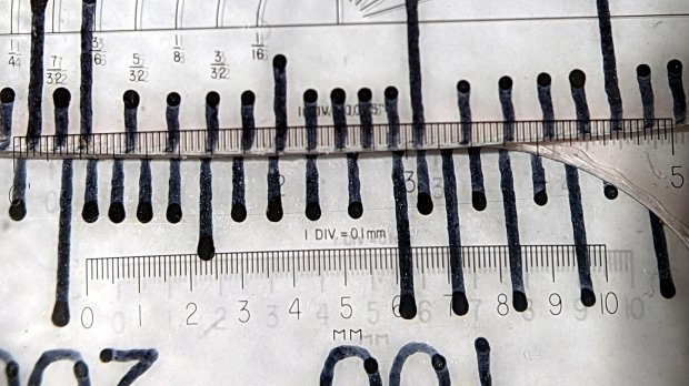 Tek CC - V5RT pen width - detail