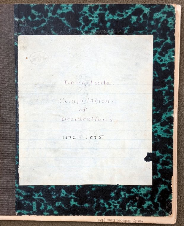 Mitchell 8.6 - Longitude computations of occultations 1872-1875