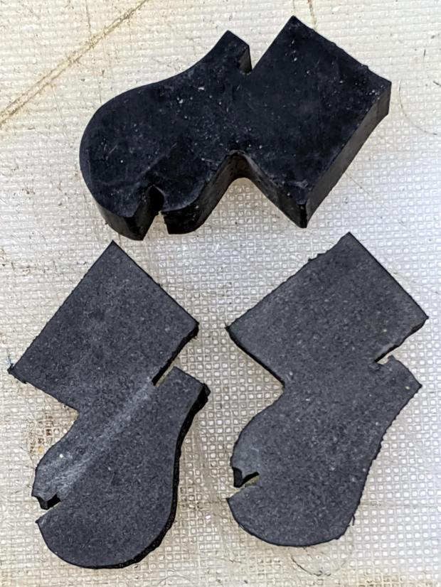 HON Lateral File - replacement shelf bumper