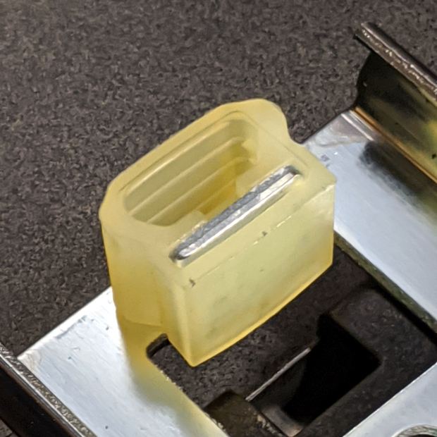 HON Lateral File - slide stop bumper