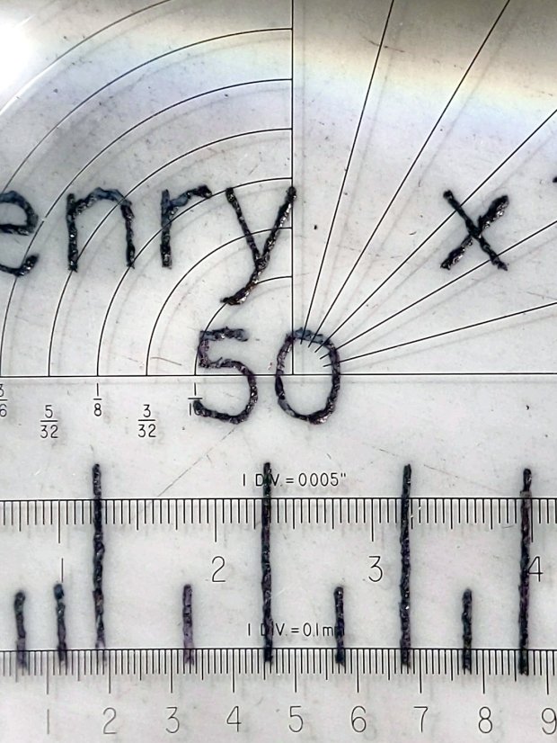 Diamond on styrene - 225g 2400mm-min - Sharpie