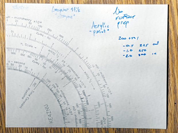 Diamond on styrene - engraving test - 225 250 300g 2400mm-min
