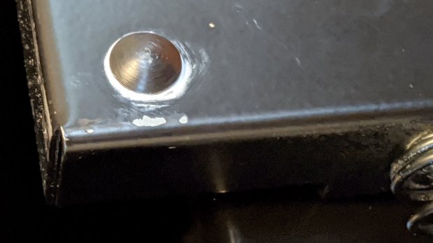 HON Lateral File - shelf button - installed