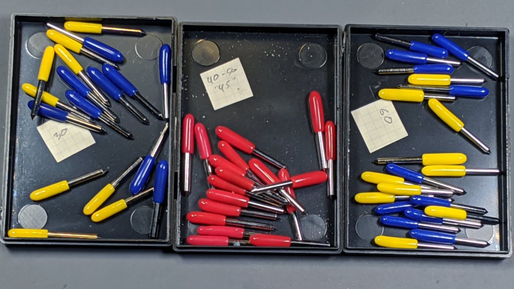 Drag Knife Blade Lengths