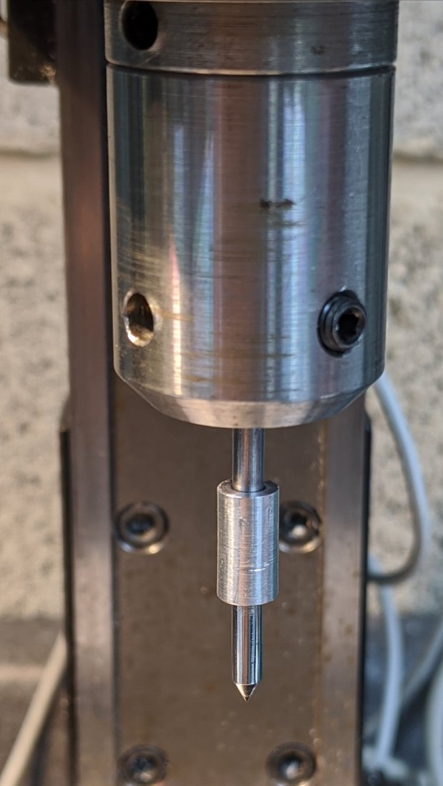 Sherline Diamond Drag Holder - installed