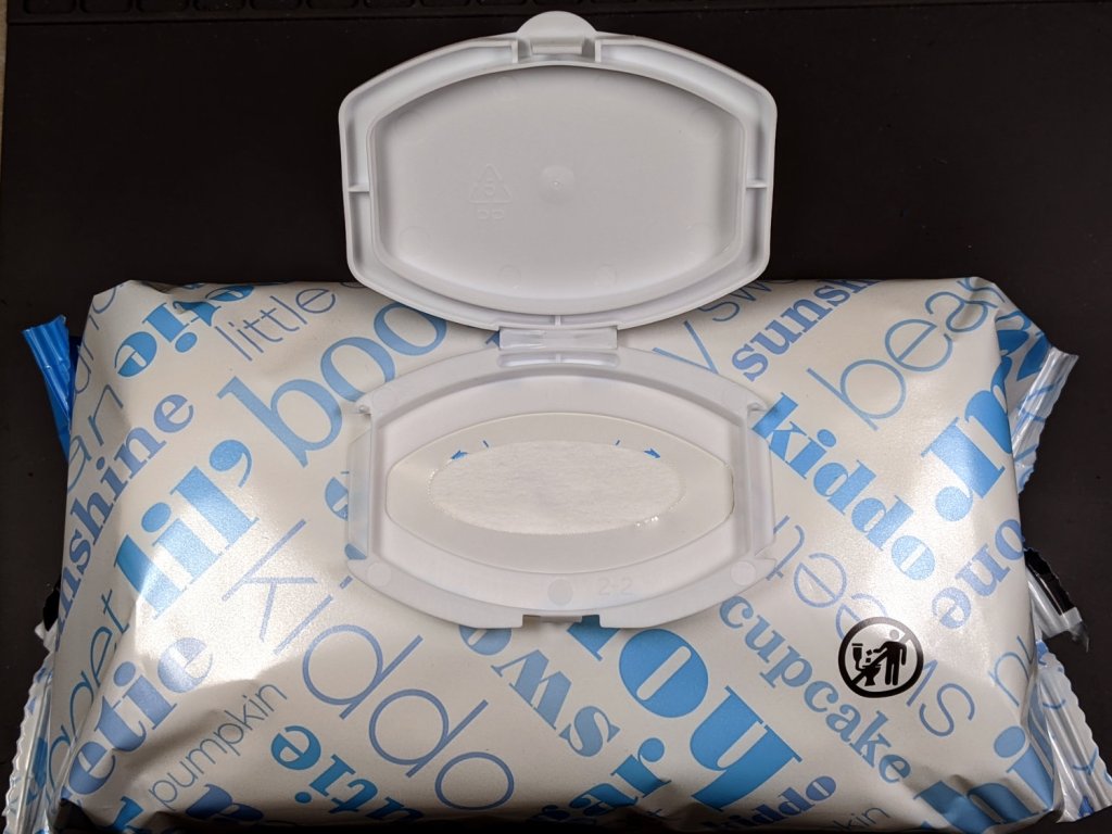 Upconverting Baby Wipes