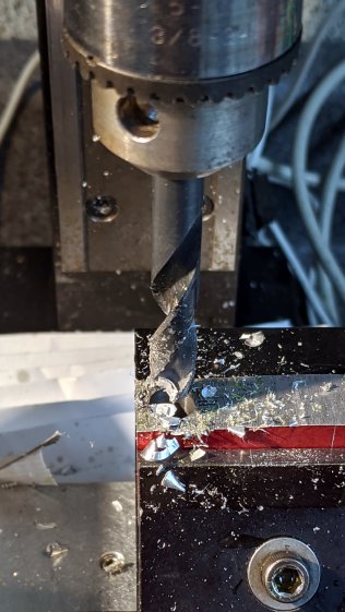 Magnifying Lamp Clamp - drilling stem clamp