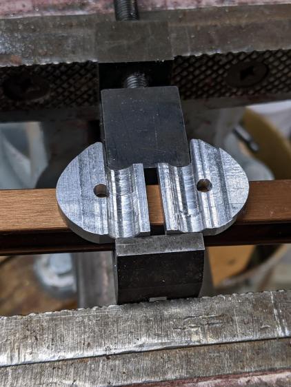 Magnifying Lamp Clamp - filing interior