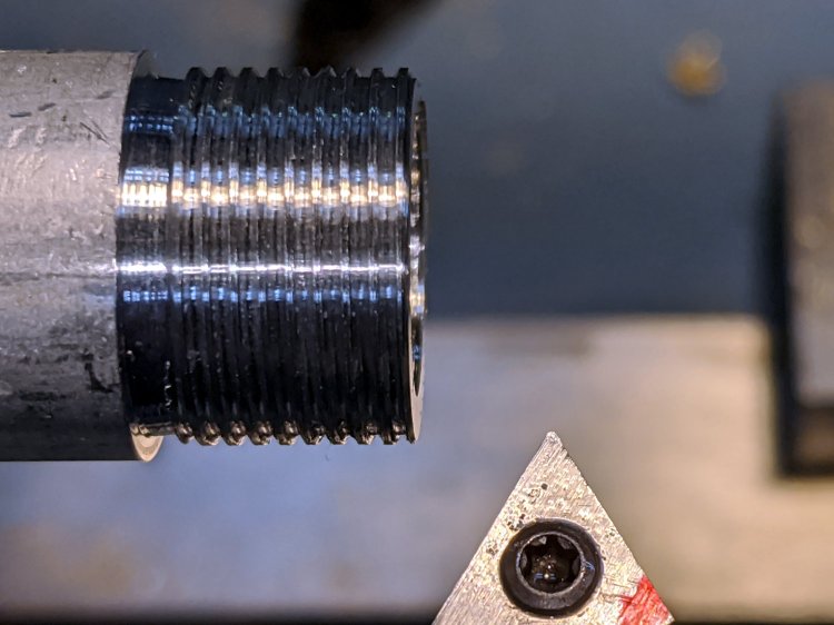 Floor Lamp - tube fitting - final thread