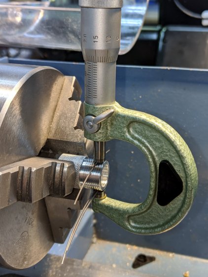 Floor Lamp - tube fitting - thread measurement