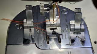 Kenmore 158 Sewing Machine: More Deglaring