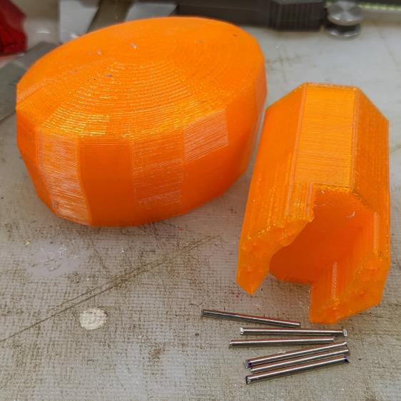 Hose Valve Knob - cut pins