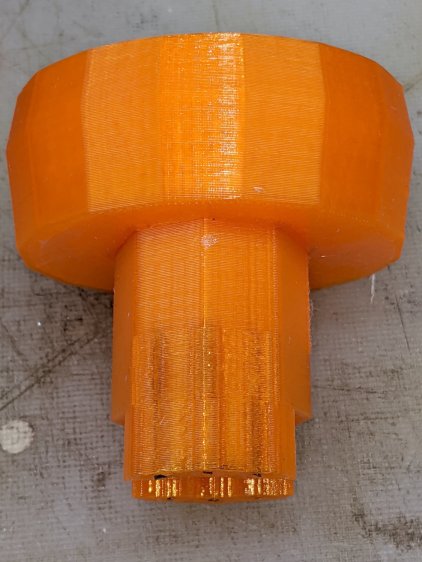 Hose Valve Knob - assembled