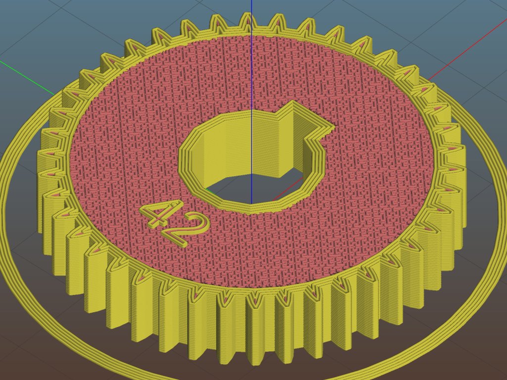 Mini-Lathe Metric Threading: 42 Tooth&nbsp;Gear