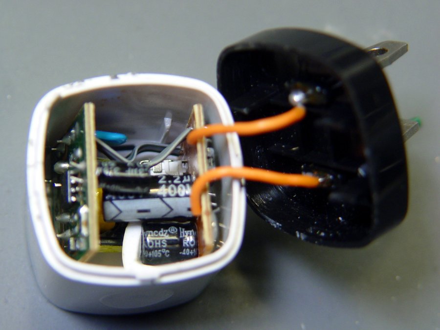 Anon white charger - case opened