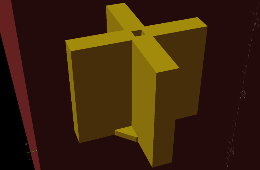 Glass Tile Frame - quad support