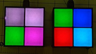 Glass Tiles: Glow vs. Flash Firmware