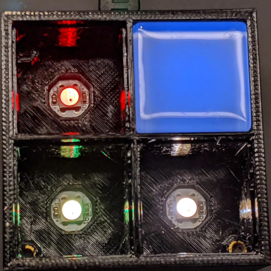 Glass Tile - 2x2 array - interior