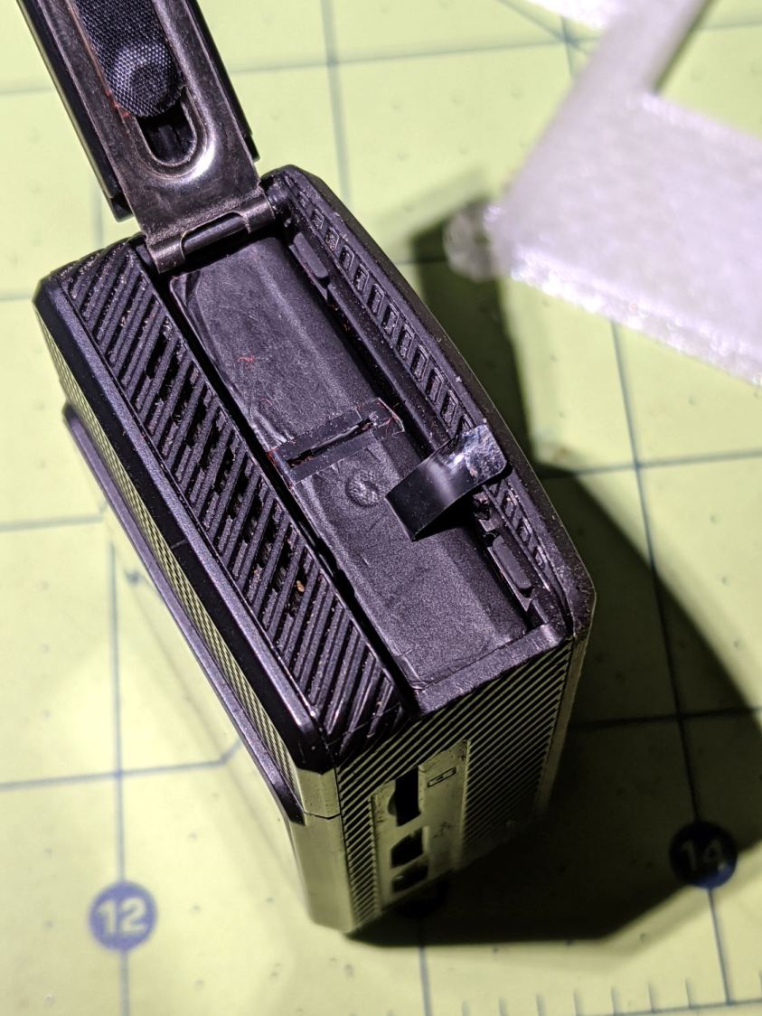 SJCAM M20 - stuck battery