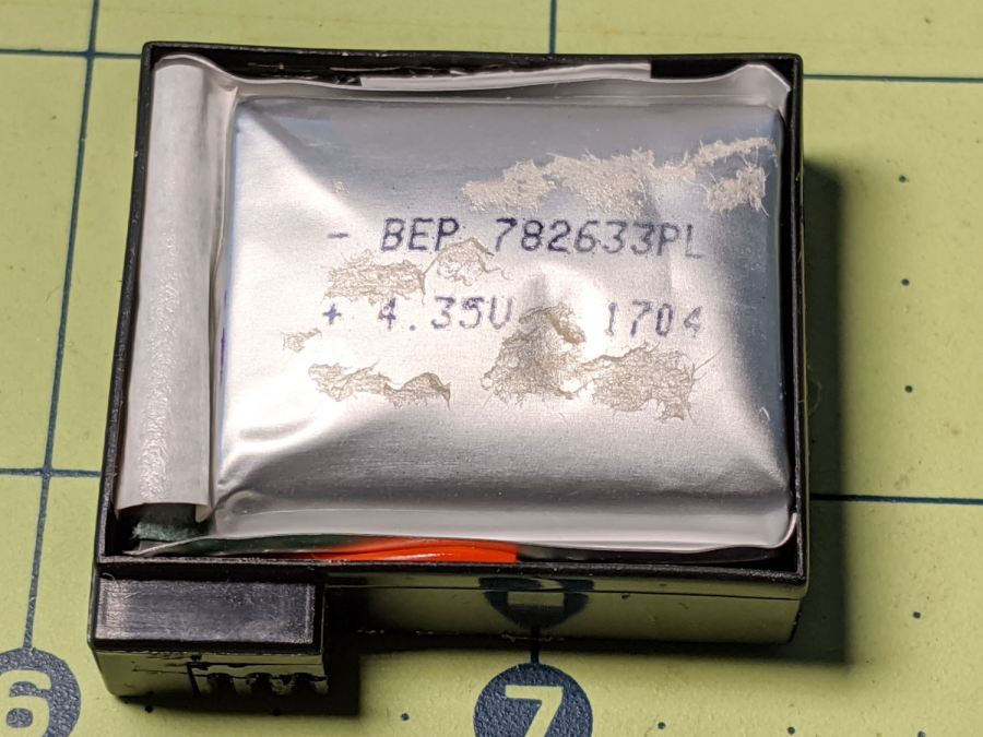 SJCAM M20 - swollen battery bag