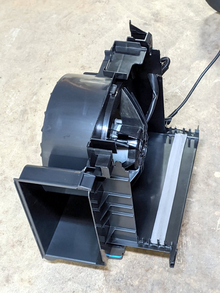 Scrap Dehumidifier Blower Motor - housing