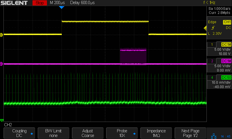 Tiles 2x2 - anon white charger - 50 mA-div