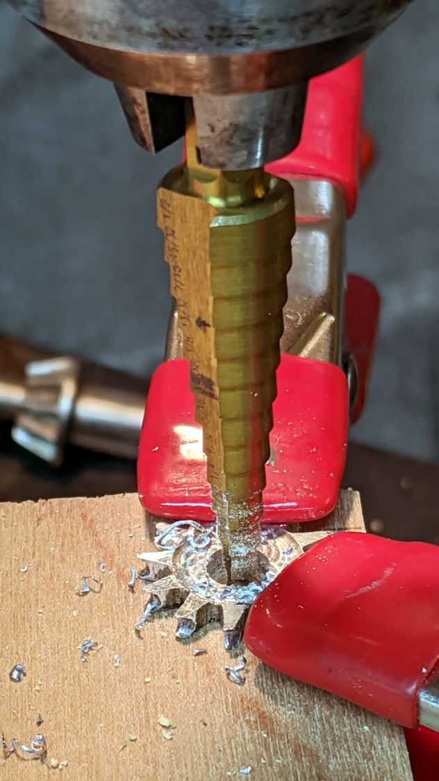 Can opener - redrilling new gear