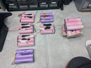 Harvesting 18650 Lithium Cells