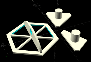 Quilting Hexagon Template Generator