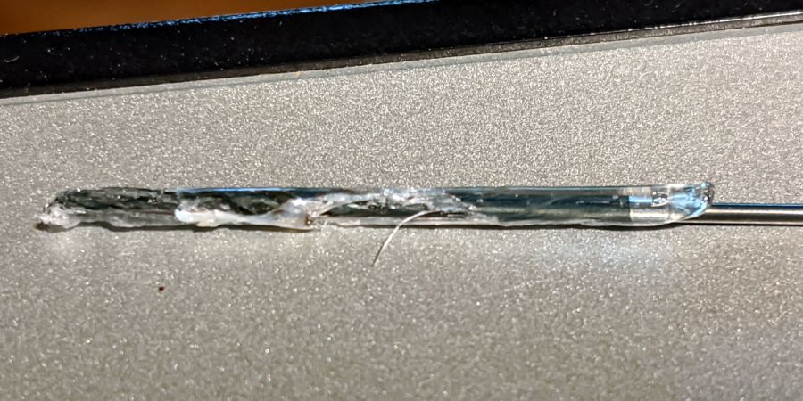 Extruder Clog - drill bit extraction