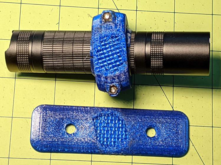 Fairing Flashlight Mount - another fracture