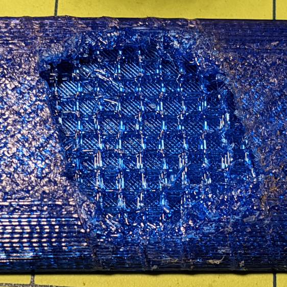 Fairing Flashlight Mount - another failure - detail