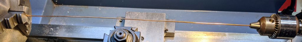 Lathe-straightened Copper Wire