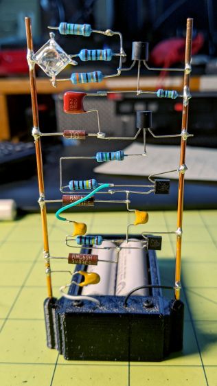 Astable AA Alkaline - RGB LED test