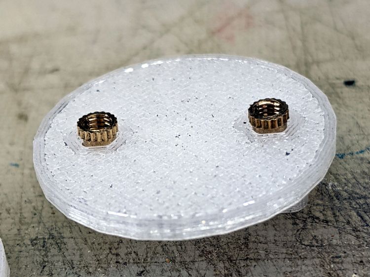 Helmet Mirror Ball Mount - inserts