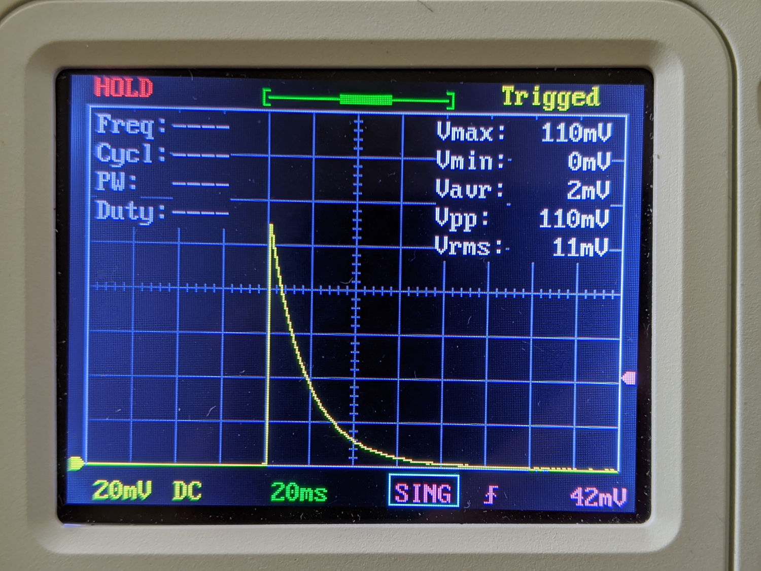 Led Waveform Discrete LM3909: Blue LED Waveforms – The Smell of Molten Projects in ...