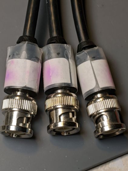 Migrated felt-tip pen labels