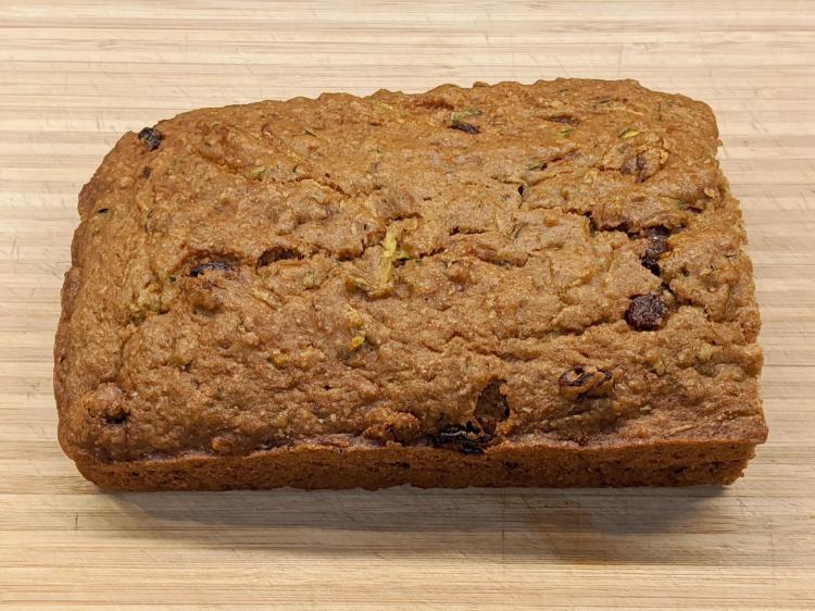 Zucchini bread - minus QC sample