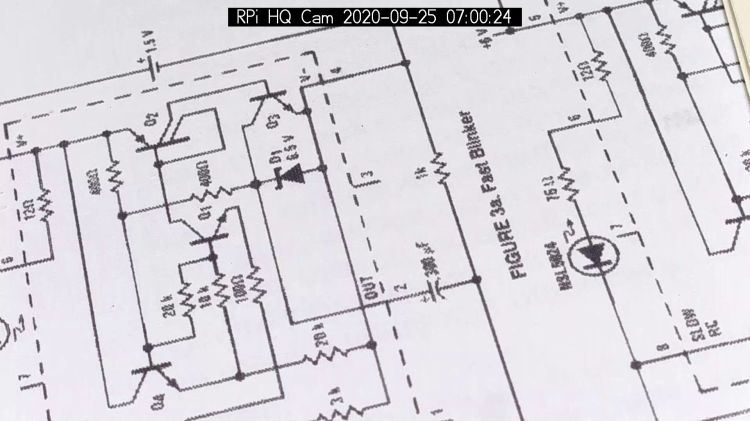 RPi HQ Camera - aperture demo - f 16