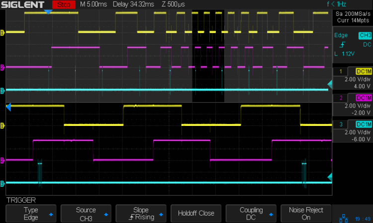 Knob Encoder - ABT - fast - 9 edges 3 IRQ