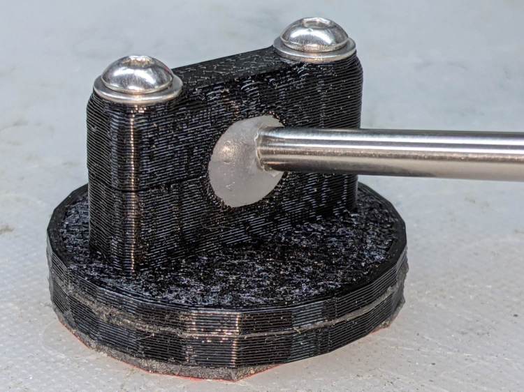 Helmet Mirror Mount - 10 mm ball