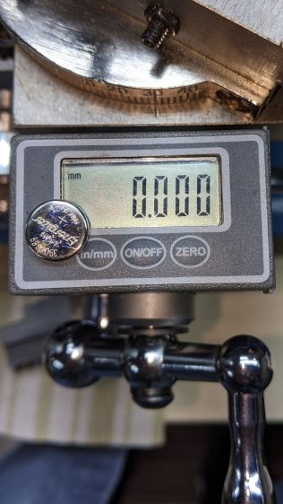 Mini-lathe DRO battery replacement - 11 months