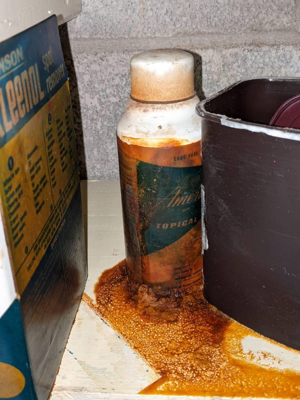 Aerosol Can Corrosion