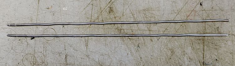 Armature wire - annealed straightened