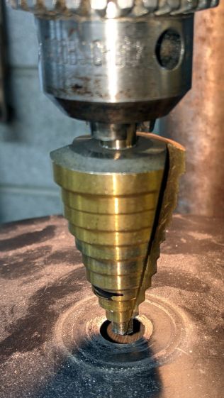 Floor lamp - enlarging replacement base