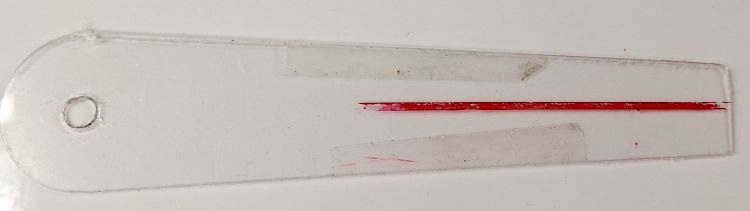 Tek CC Cursor - tape removed